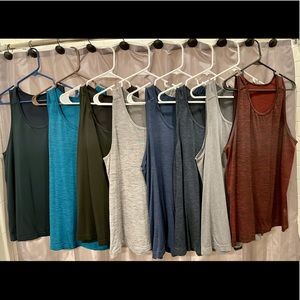 8x Lululemon Metal Vent Tank Tops (Medium)